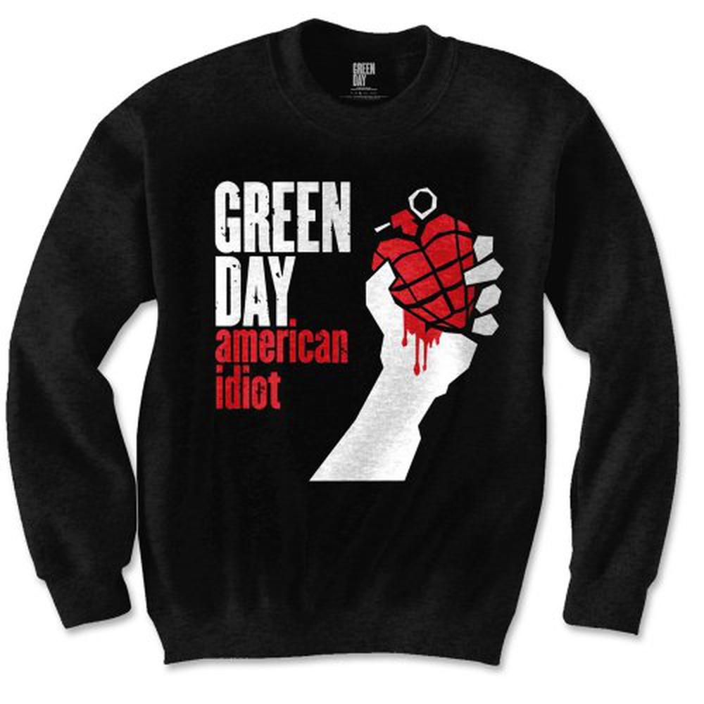 Green Day - American Idiot Sweater/trui - Zwart